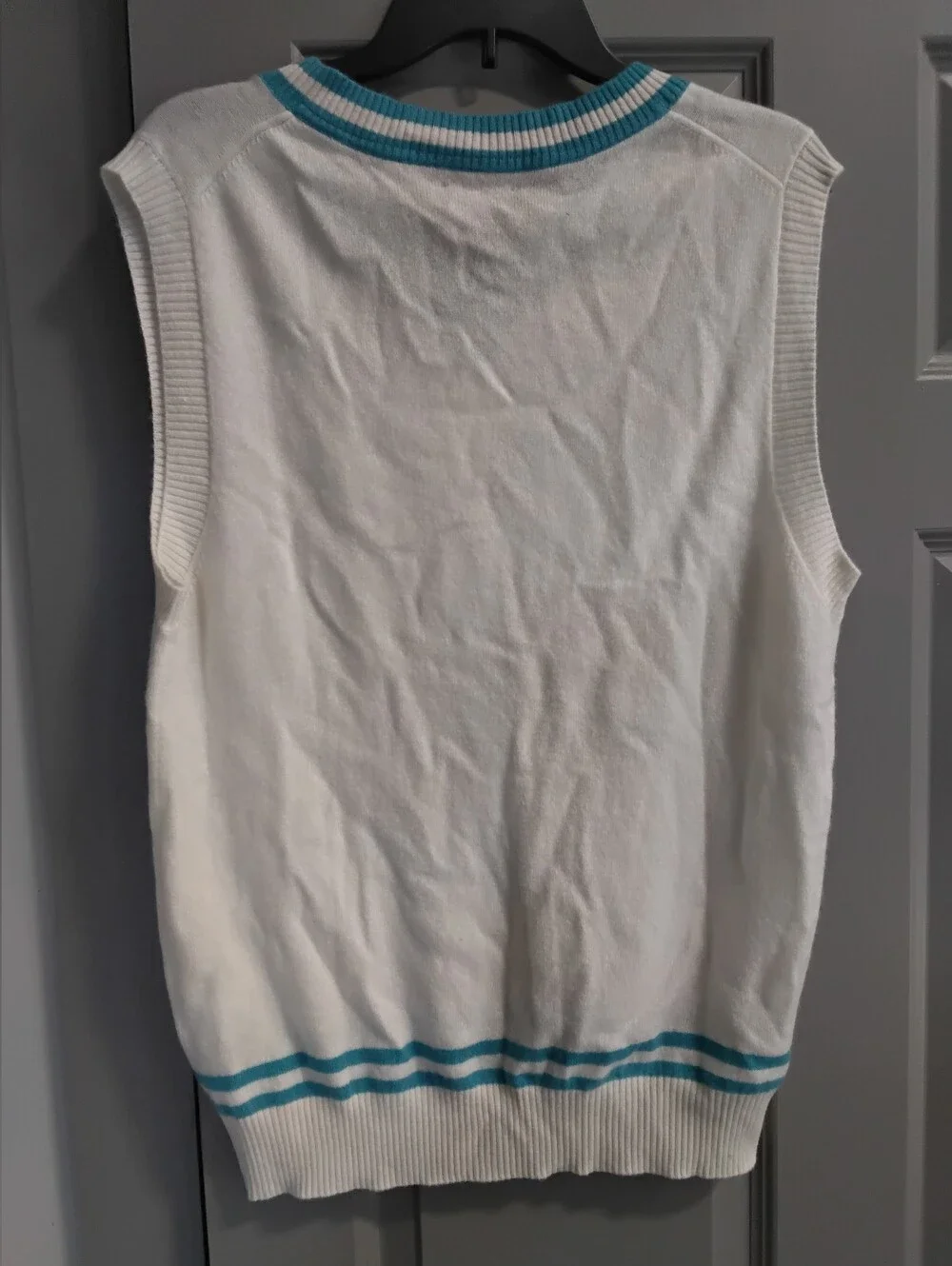 Club Room Luxury Cashmere Off White Sweater Vest